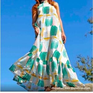 Anthropologie Eva Franco terry rum baba dress 1x